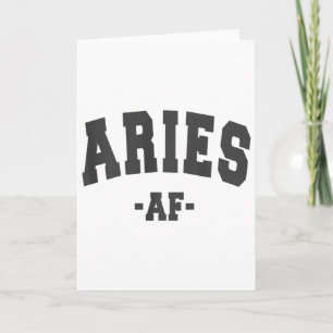 Carte Décorations du signe du zodiaque Aries Astrologie