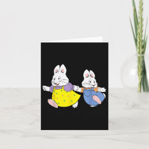 Carte Décorations Max Et Anniversaire Ruby Bunny