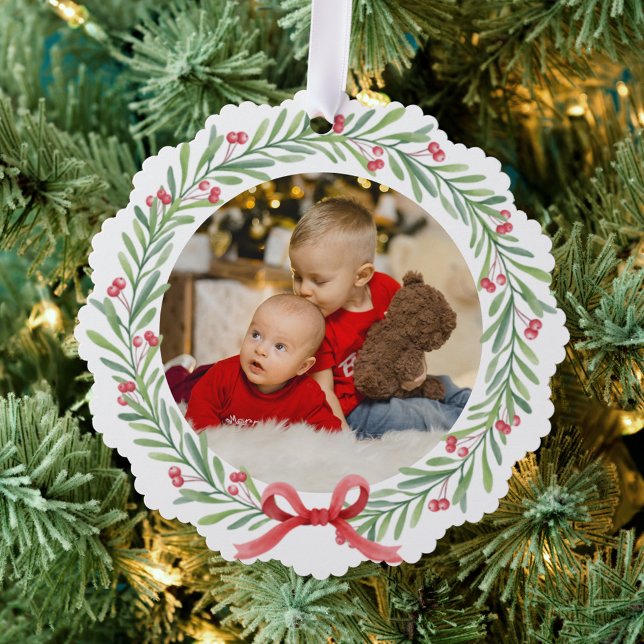 Carte Décorative Aquarelle Grains sèches et feuilles verts (Créateur téléchargé)