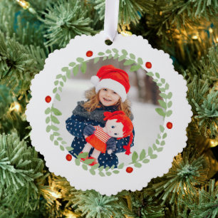 Carte Décorative Aquarelle photo de Noël