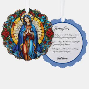 Carte Décorative Aujourd'Hui Je Vous Ai Prié Sur Mesure St. Mary