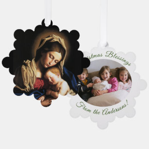 Carte Décorative Bénédiction de Noël