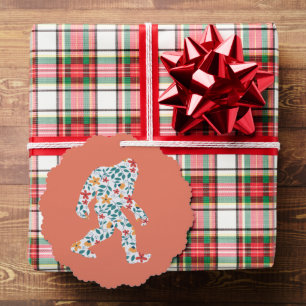 CARTE DÉCORATIVE BIGFOOT FLORAL