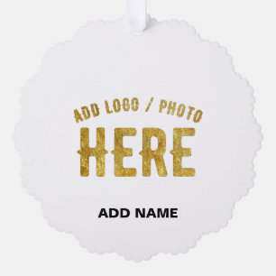 CARTE DÉCORATIVE BLANC PERSONNALISABLE MODERNE DE MARQUE VÉRIFIÉ ST