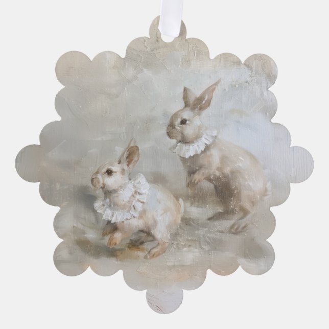 Carte Décorative Bunnies - Papier de papeterie (Recto)