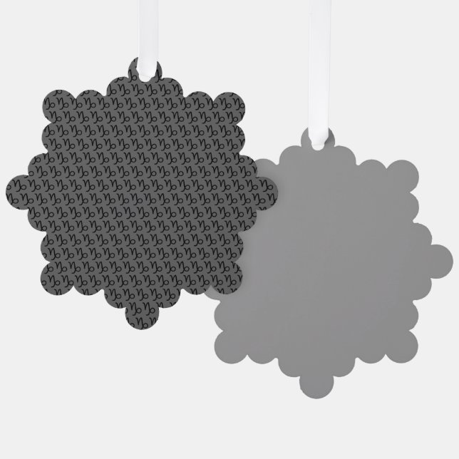 Carte Décorative Capricorn (Recto/Verso)