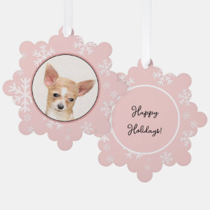 Carte Décorative Chihuahua Peinture - Cute Original Chien Art