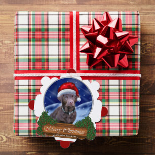 Carte Décorative Chocolat Labrador Retriever Cadeaux de Noël