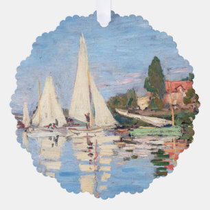 Carte Décorative Claude Monet - Regattas à Argenteuil
