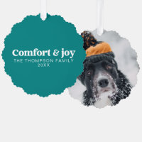 Confort & Joie Moderne minimaliste Noël Turquoise