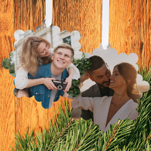 Carte Décorative Couples Photo Personnalisé Fiançailles Son Personn