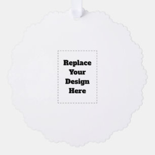 Carte Décorative Créez votre propre blanc