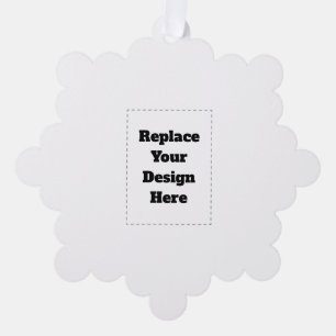 Carte Décorative Créez Votre Propre blanc