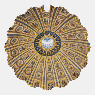 Carte Décorative Dôme de la Basilique Saint-Pierre - Vatican, Rome,