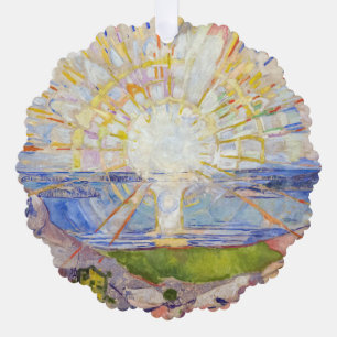 Carte Décorative Edvard Munch - Le Soleil 1911