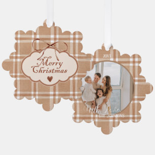 Carte Décorative Élégance Intemporelle Personnalisable Beige et Mar