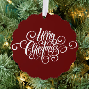 Carte Décorative Élégant Joyeux Noël Professionnel Moderne