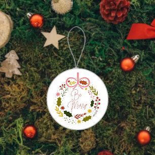 Carte Décorative Elegant Soyez joyeux affaires