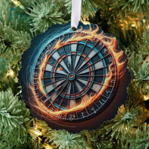 Carte Décorative Flaming Dart Arena Inspirez la passion des fléchet