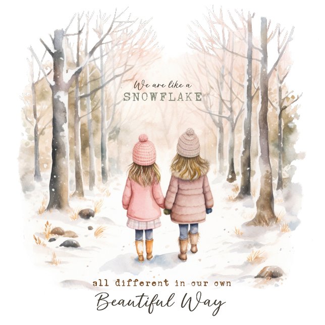 Carte Décorative Flèche de neige (Créateur téléchargé)