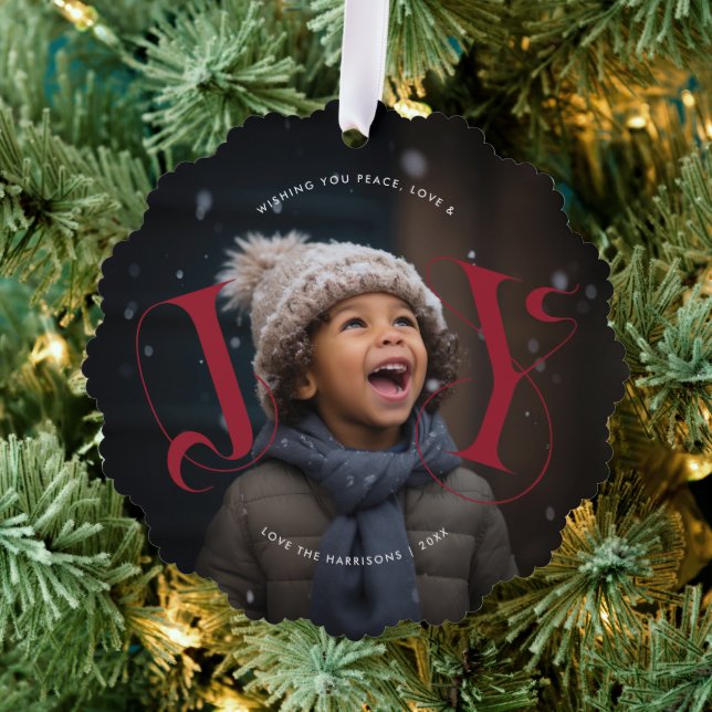 Carte Décorative JOIE Élégante | Noël (Insitu (Arbre))