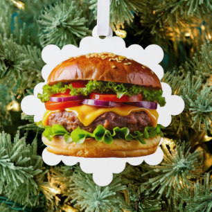 Carte Décorative Le cheeseburger appétissant de SlipperyJoe crousti