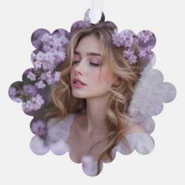 Carte Décorative Lilac Dreams - Serene Spring Angel