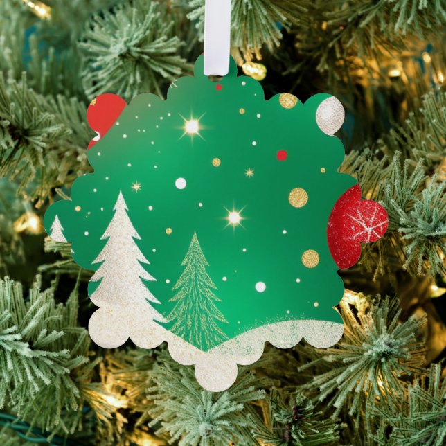 Carte Décorative Magie de vacances éclatante (Insitu (Arbre))