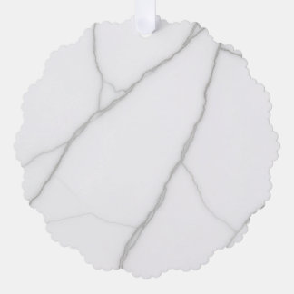 Carte Décorative Marbre Blanc