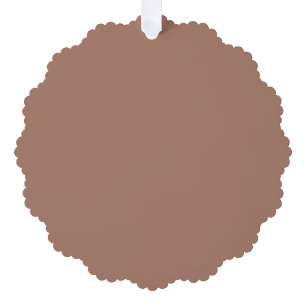 Carte Décorative Mocha Mousse Tendance Elégante Couleur Solide