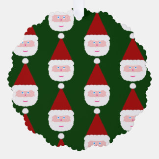 Carte Décorative Motif du Père Noël