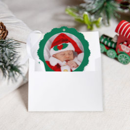 Carte Décorative Noël adorable du bébé
