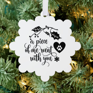 Carte Décorative Noël commémoratif