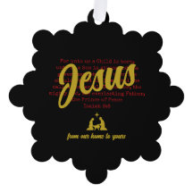 Or Noir POUR NOUS JÉSUS Noël