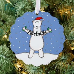 Carte Décorative Ours polaire