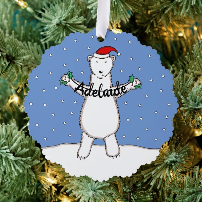 Carte Décorative Ours polaire (Insitu (Arbre))