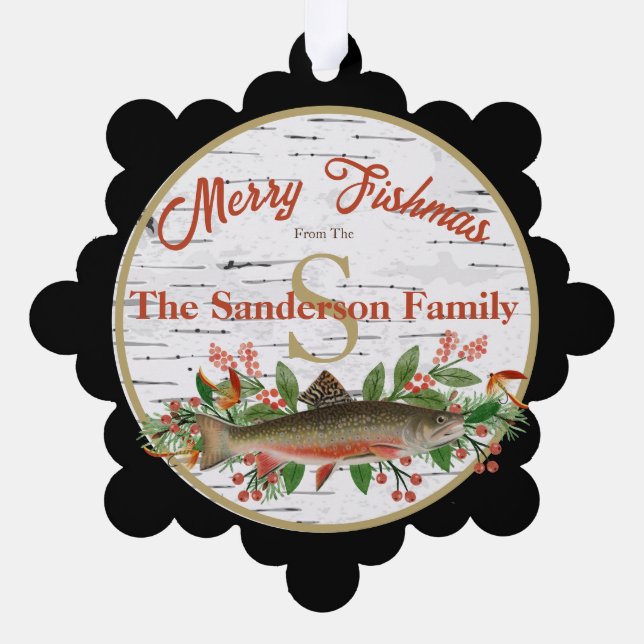 Carte Décorative Pêche à la mouche (Verso)