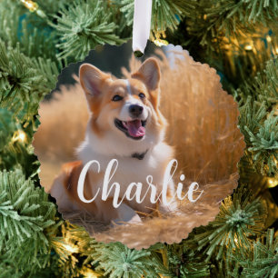 Carte Décorative Photo personnalisée avec animal de compagnie avec 