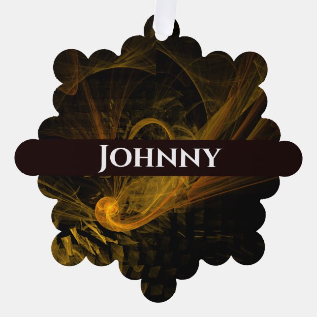 Carte Décorative Point de rupture Art Abstrait (Recto)