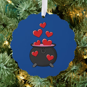 Carte Décorative Potion d'amour des coeurs
