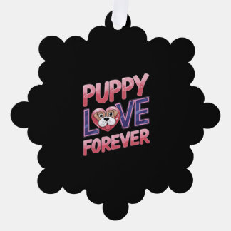 Carte Décorative Puppy Love Forever Chien