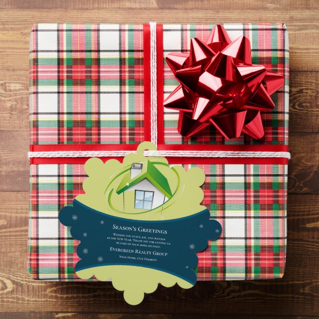 Carte Décorative Réalisateur immobilier Noël Salutation Keepsaké (Insitu (Cadeau))