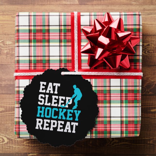 Carte Décorative Répéter le hockey du sommeil (Insitu (Cadeau))