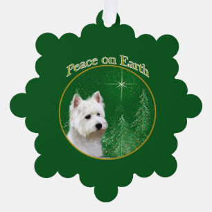 Carte Décorative West Highland White Terrier Peace