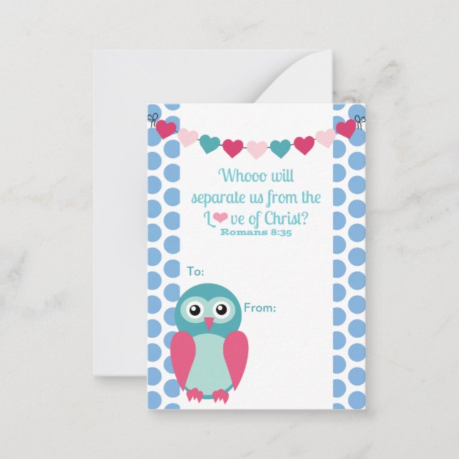 Carte d'écriture de la Saint-Valentin (Devant)