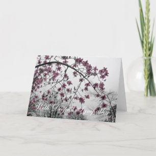 CARTE DEEPEST SYMPATHY