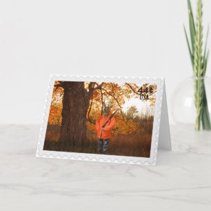 Carte Deer Hunter pour anniversaire