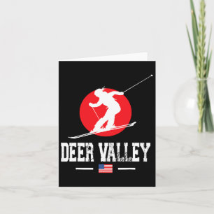 Carte Deer Valley Usa Station de ski Rocky Mountains Ame