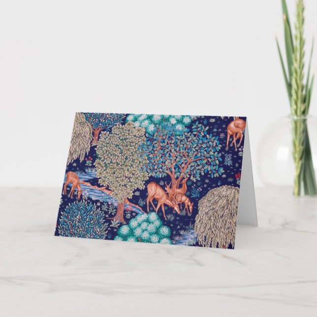 Carte Deers dans The Forest, William Morris (Devant)