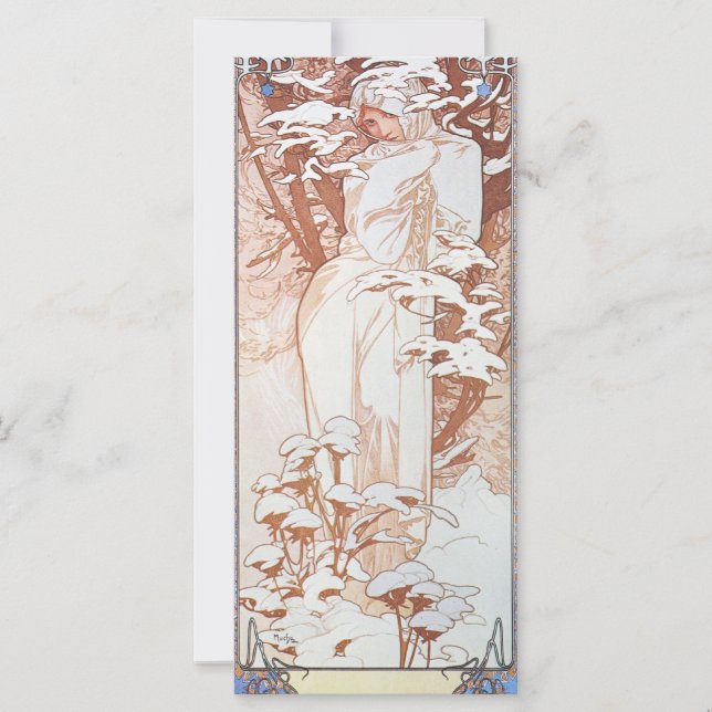 Carte Déesse d'hiver (Devant)